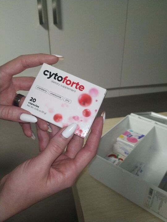 Means for the rapid treatment of cystitis Cyto Forte - personal experience with the application