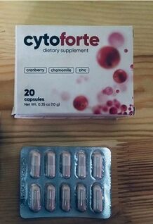 Treatment of cystitis with natural capsules Cyto Forte - review of the result of the application